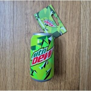 New Mountain Dew / Mtn Dew Soda Can Novelty‎ Food Christmas Three Ornament